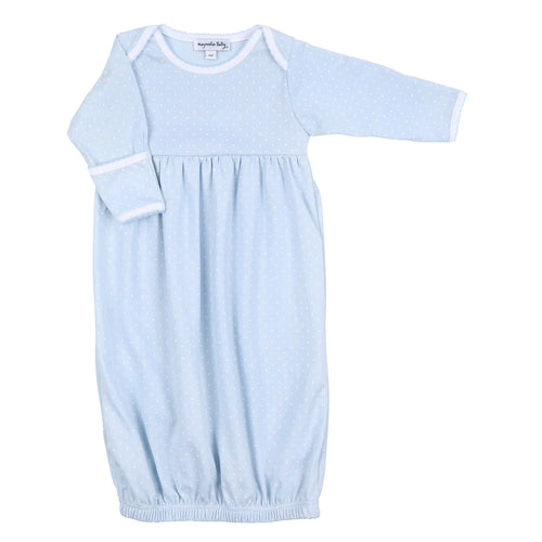 Simply Sweet Blue Gathered Gown